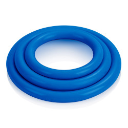 Calexotics Tri-Rings Cockring Bleu